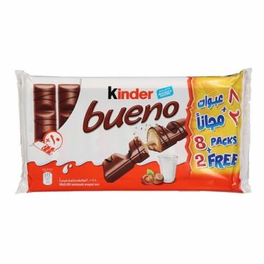 Kinder Bueno T2 430Gm, 16 Pieces Per Carton
